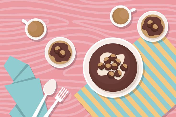 Free Buckeye Cake Illustration vector