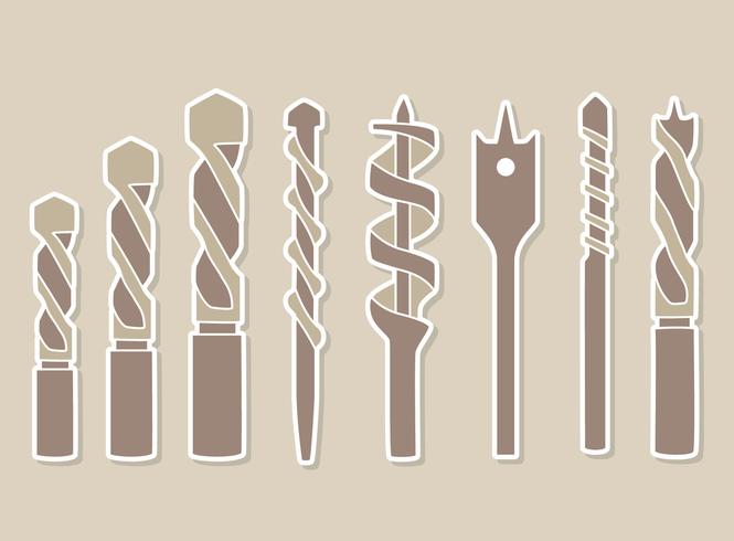 Metal Auger Collection Vector