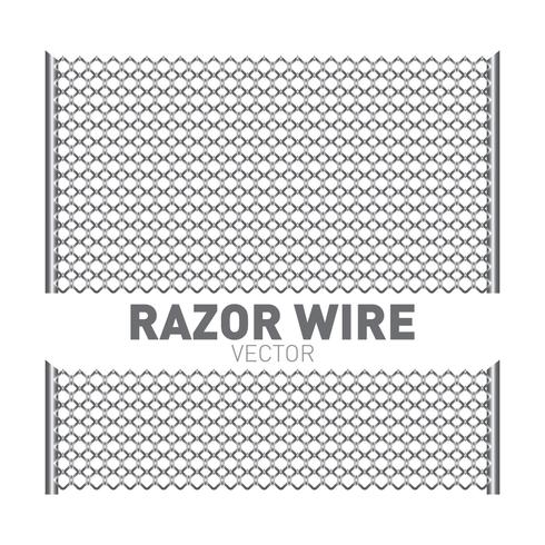 Razor Wire Illustration vector