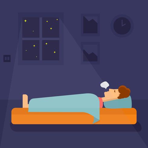 Bedtime Vector Illustration