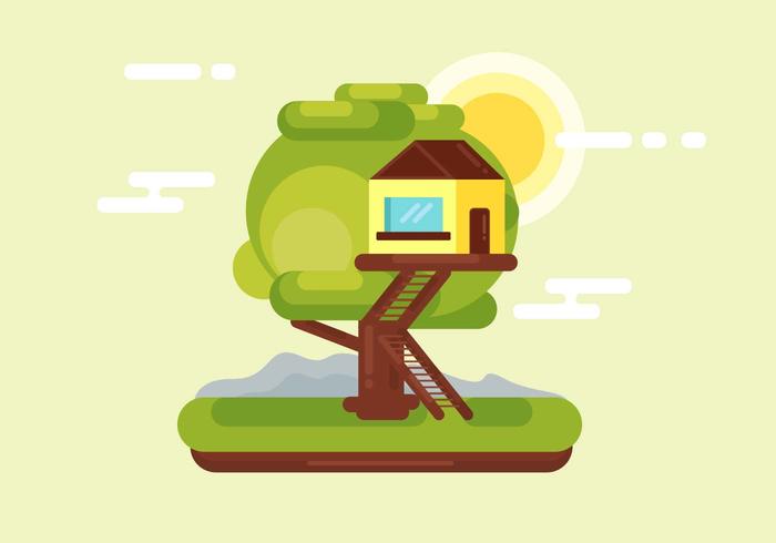 Treehouse Vector