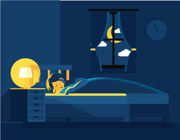 Bedtime Illustration Vector 173782 Vector Art At Vecteezy