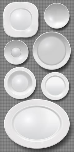 Vector Crockery Set