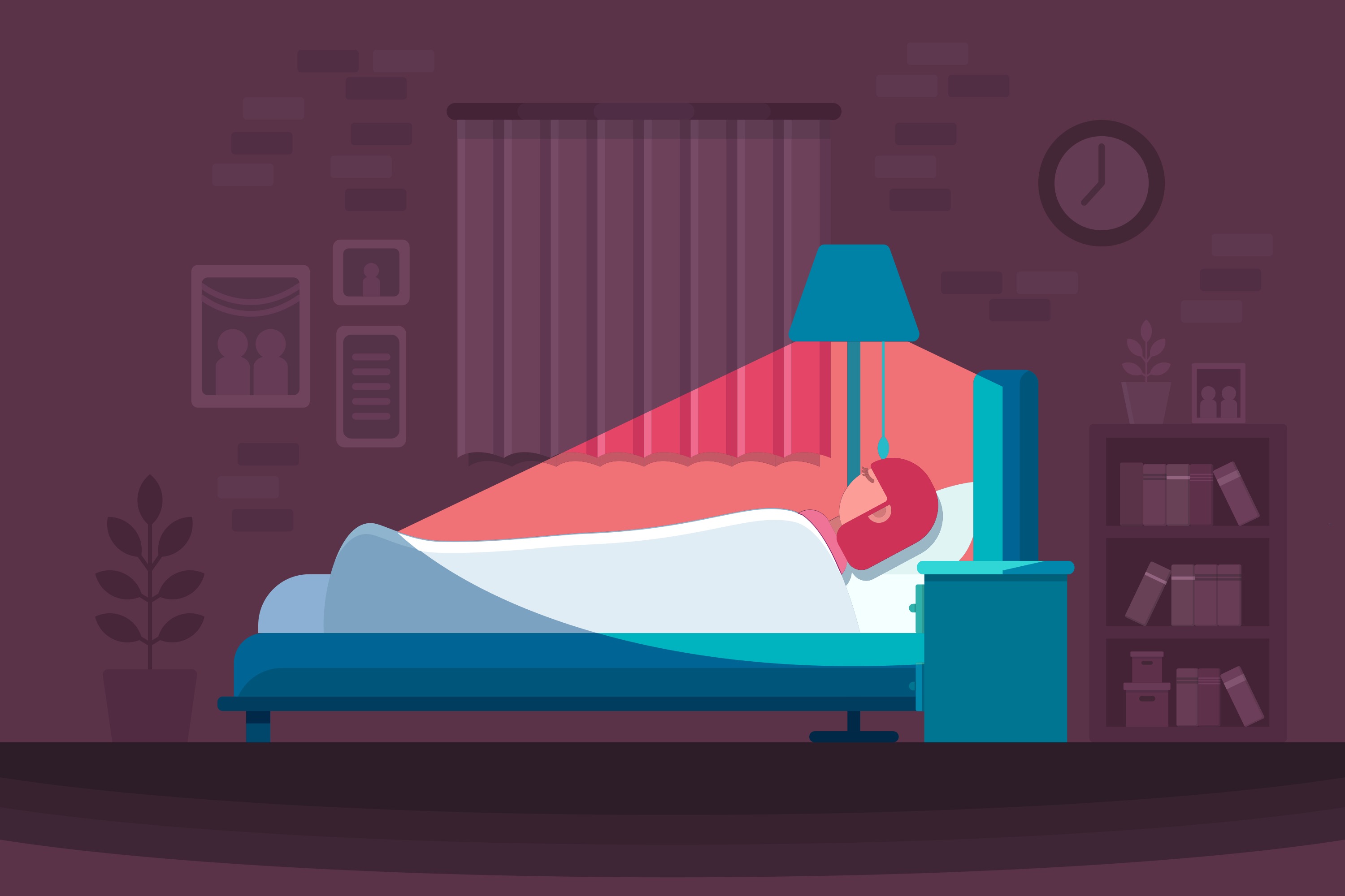 Bedtime Sleeping Vector 173838 Vector Art At Vecteezy