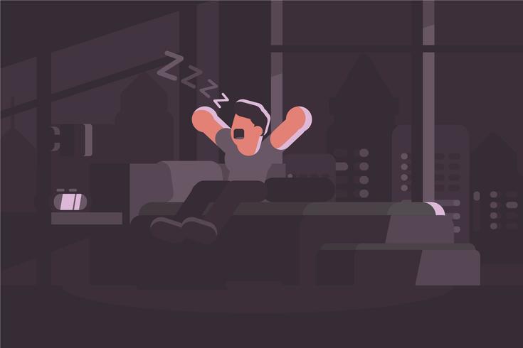 Bedtime Illustration vector