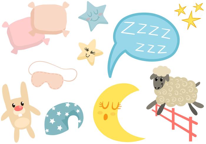 Bedtime Element Vectors