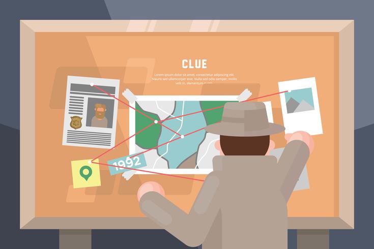 Clue Illustration vector