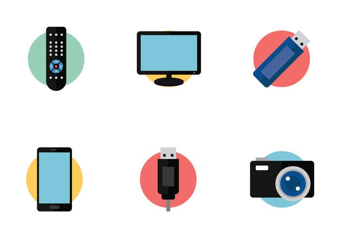 TV Remote Technology Icon vector