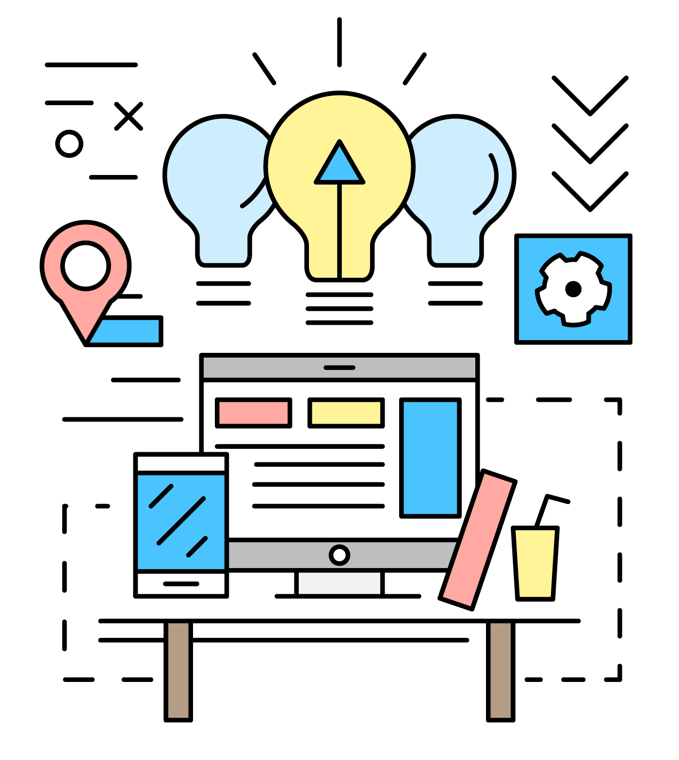 Free Startup Vector Illustration 174149 Vector Art at Vecteezy