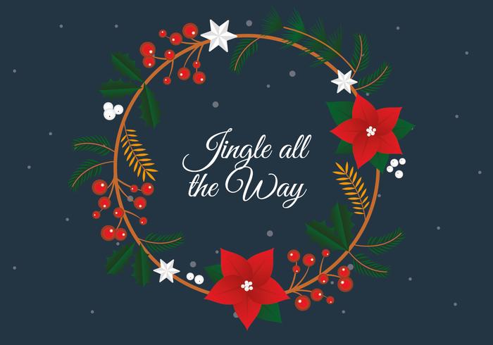 Free Flat Christmas Vector Elements