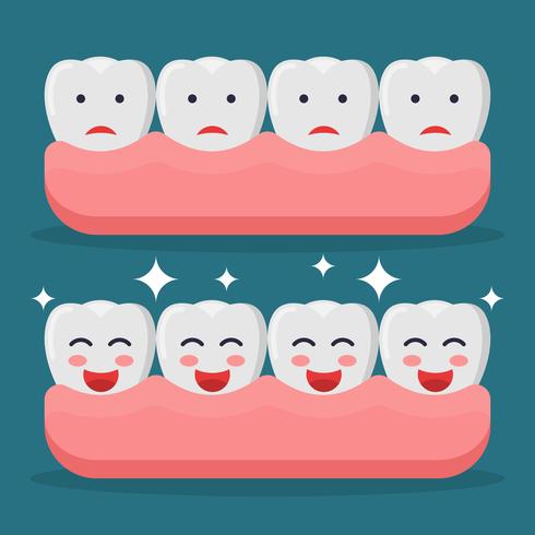 False Teeth Vectors 