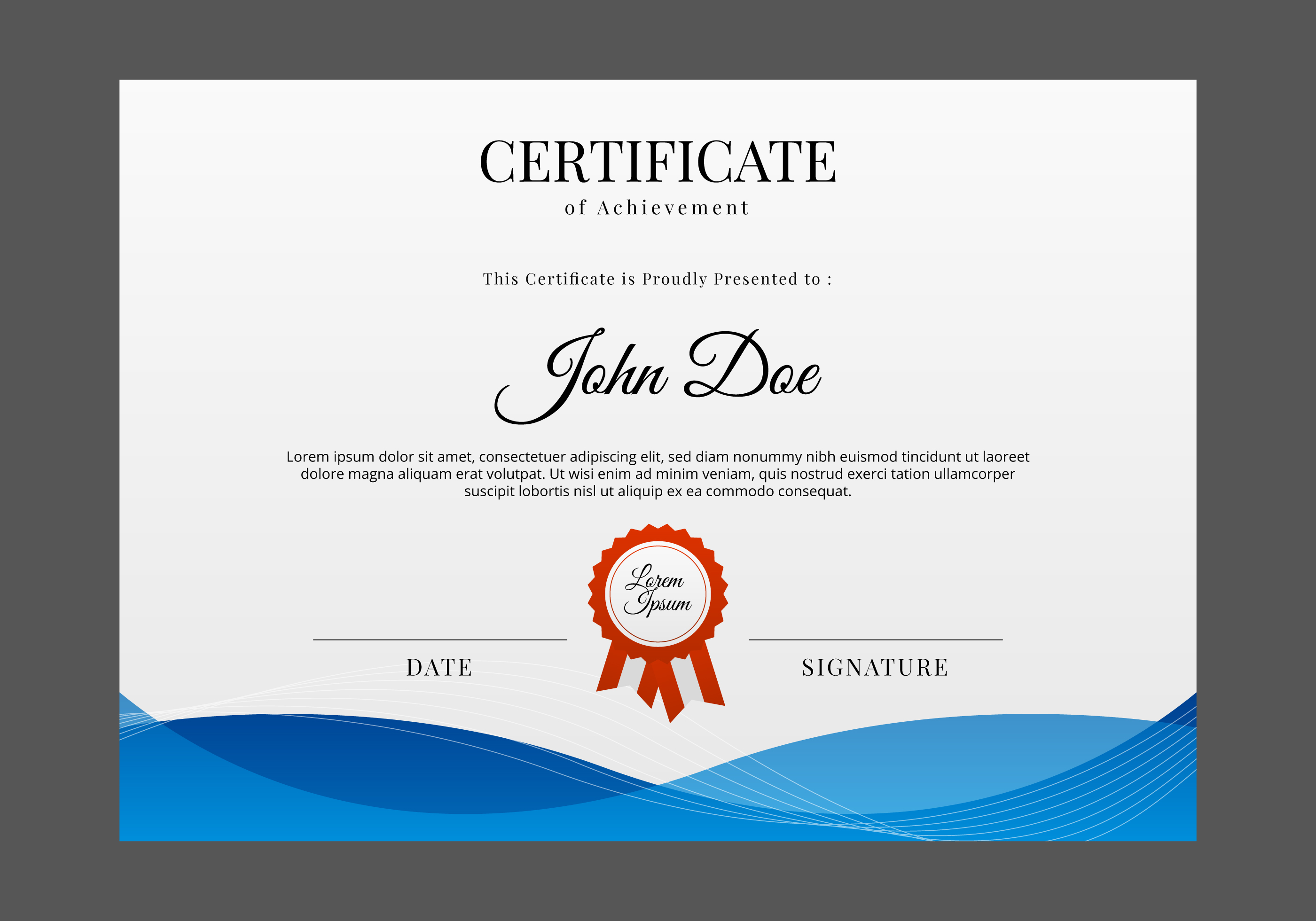 Certificate Templates, Free Certificate Designs