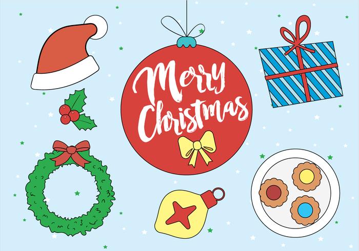 Free Christmas Vector Elements and Icons