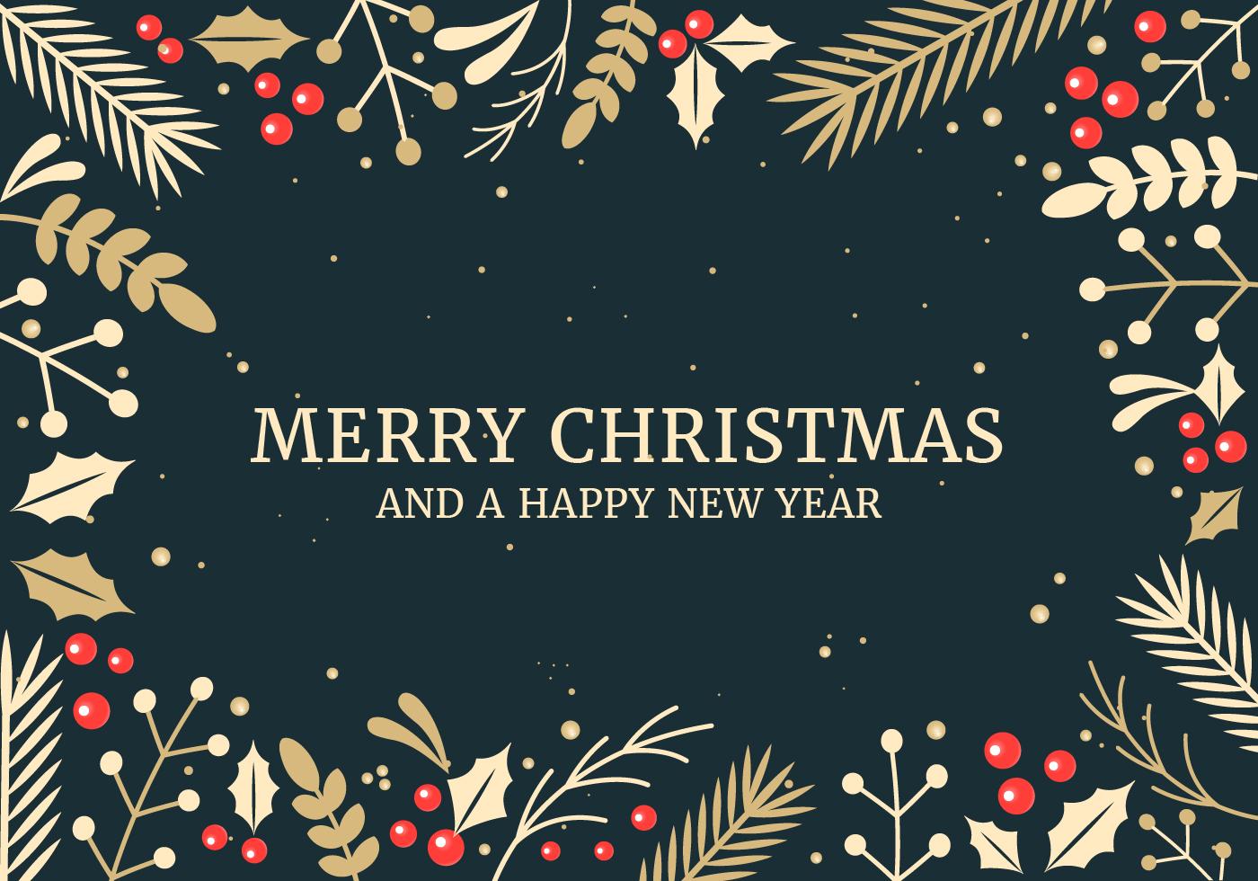 Free Christmas Vector Background 174343 Vector Art at Vecteezy