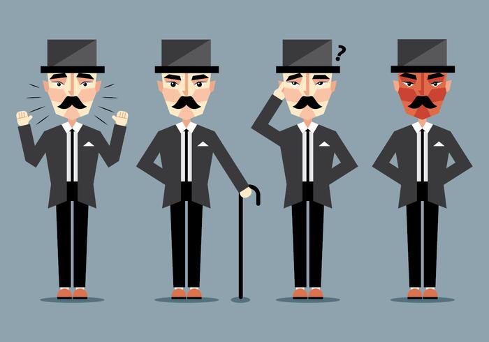 Charlie Chaplin vector