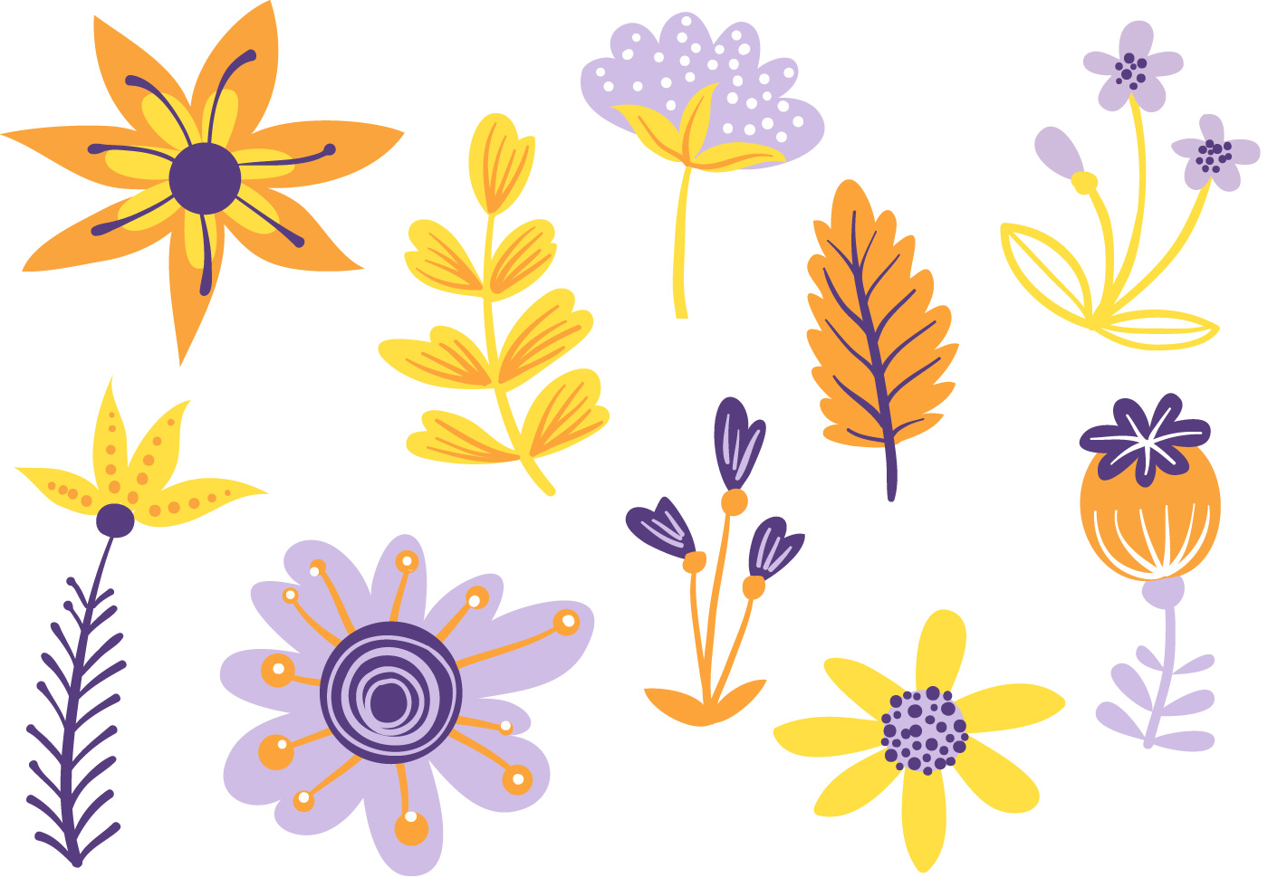 Download Simple Flower Svg - Layered SVG Cut File - Free transparent flower ...