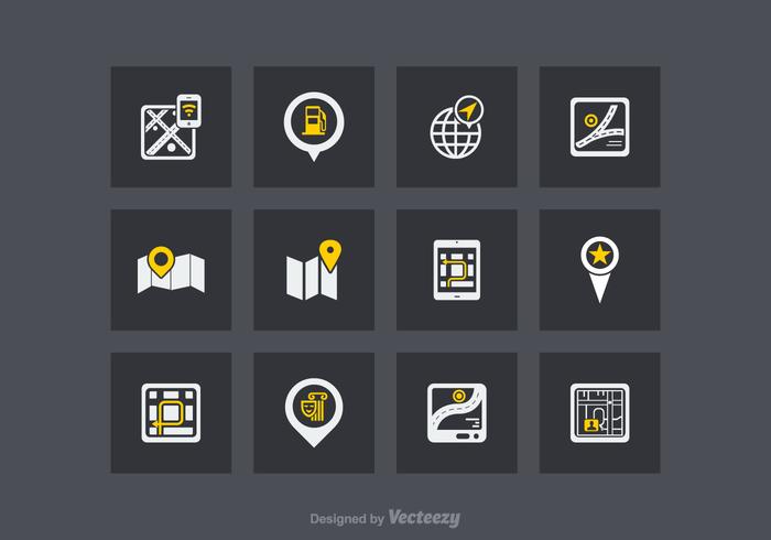 EARMARKED FOR VD Free Navigation Vector Icons