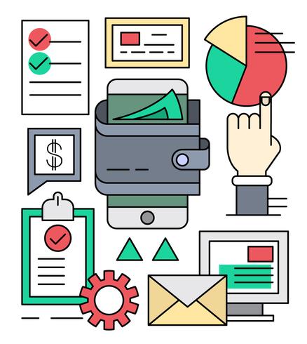 Linear Finance and Banking Vector Elements