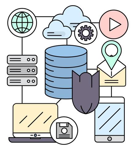 Linear Global Networking vector