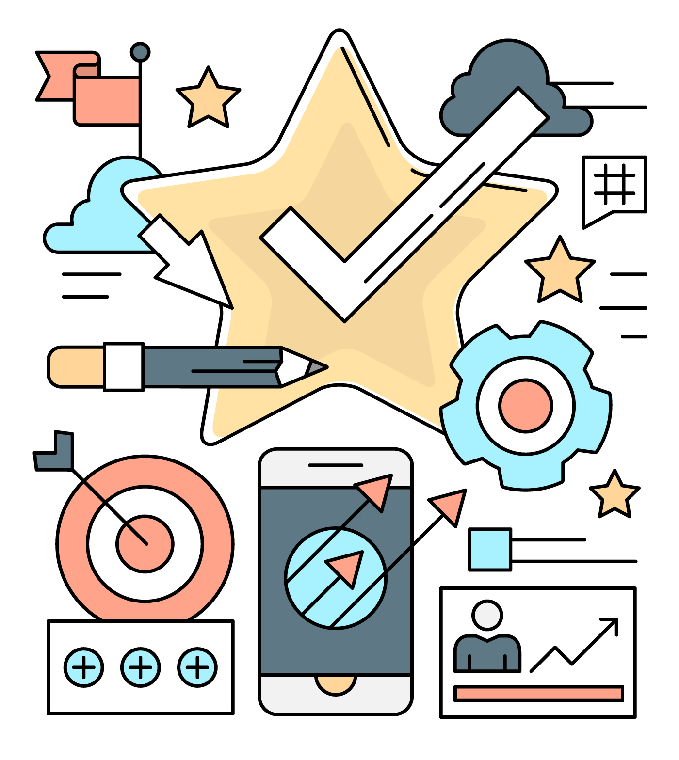 Free Startup Vector Illustration 174862 Vector Art at Vecteezy