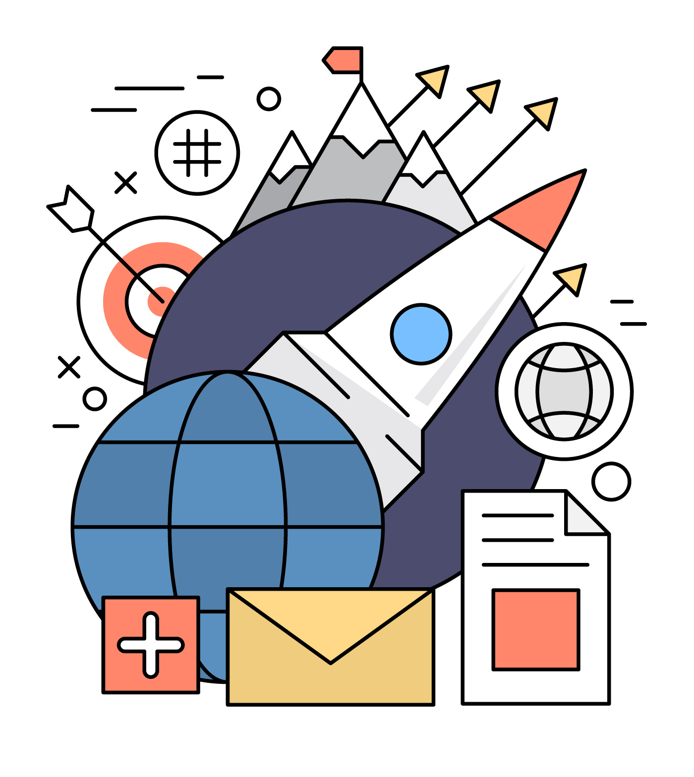 Free Startup Vector Illustration 175201 Vector Art at Vecteezy