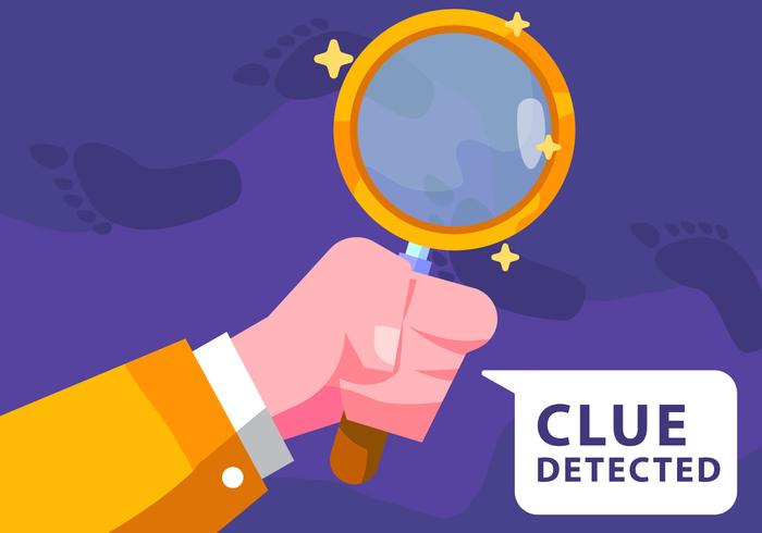 Clue Detected vector