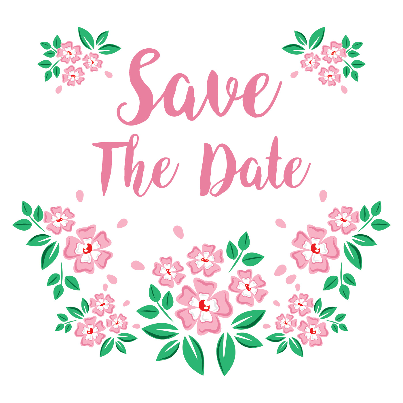 Save The Date 175287 Vector Art At Vecteezy