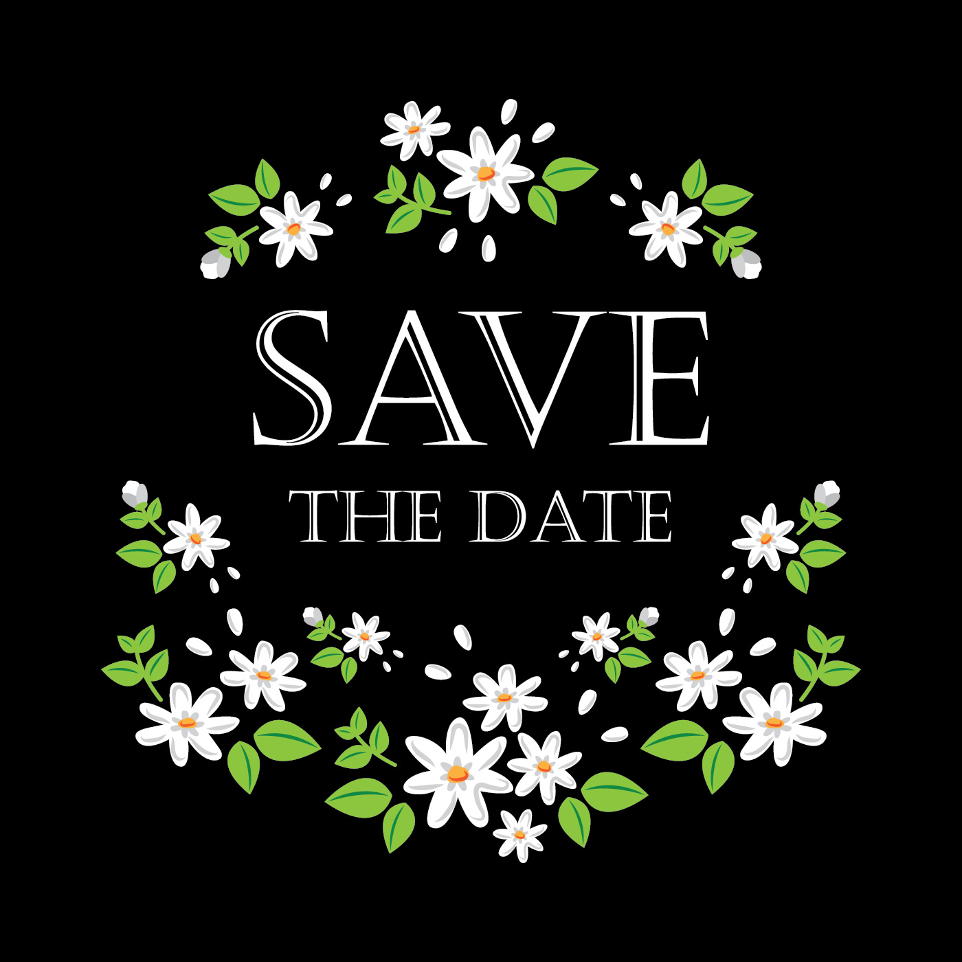 Save The Date 175288 Vector Art at Vecteezy
