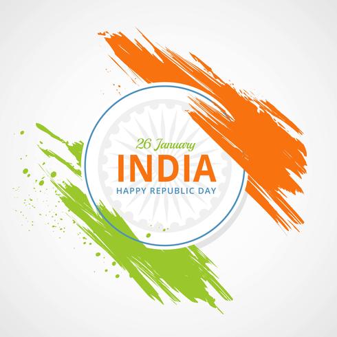 Happy Republic Day Background vector