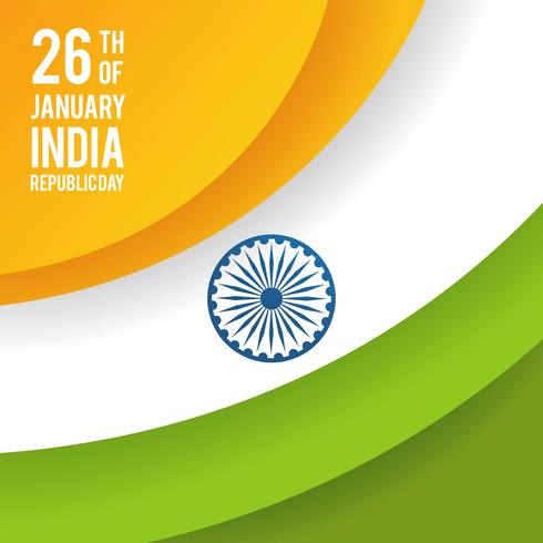 Happy Republic Day Background vector