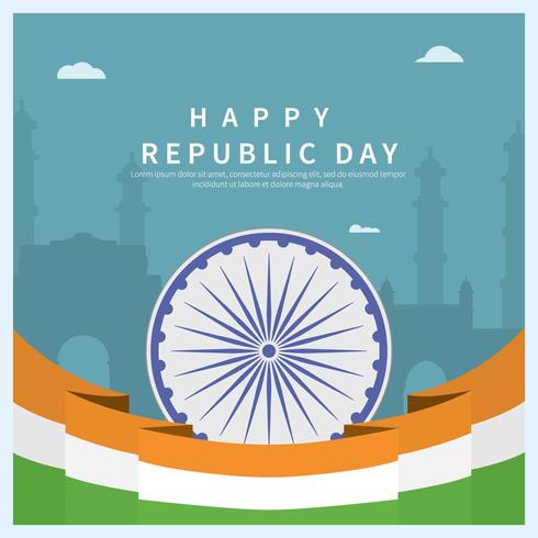 Republic Day illustration vector