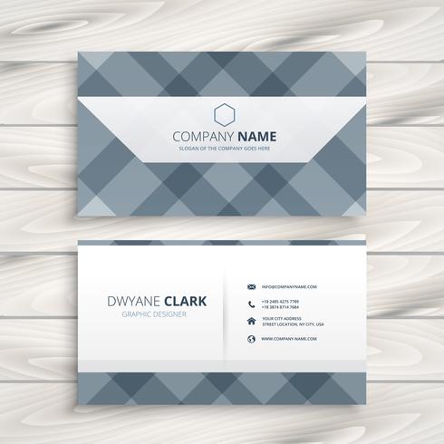 modern business card template vector design illustration