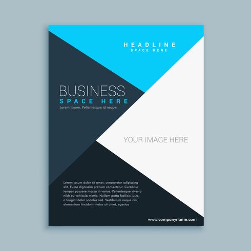 elegant clean business brochure