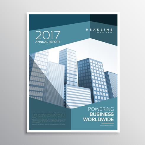 abstract business leaflet or brochure template design with geome - Download Free Vector Art, Stock Graphics & Images