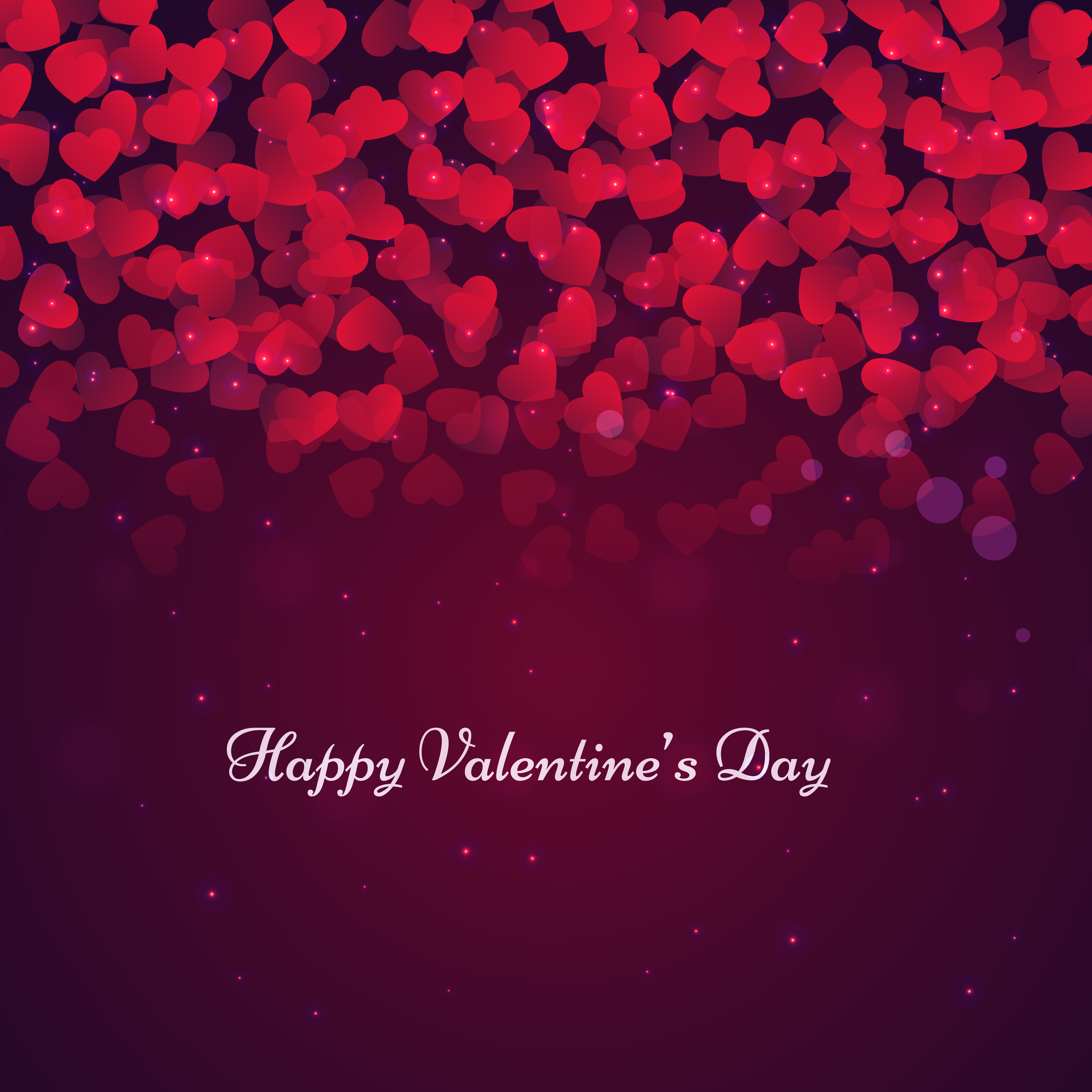 beautiful valentines day card vector design illustration
