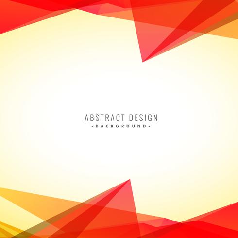 abstract orange triangles background Download Free 