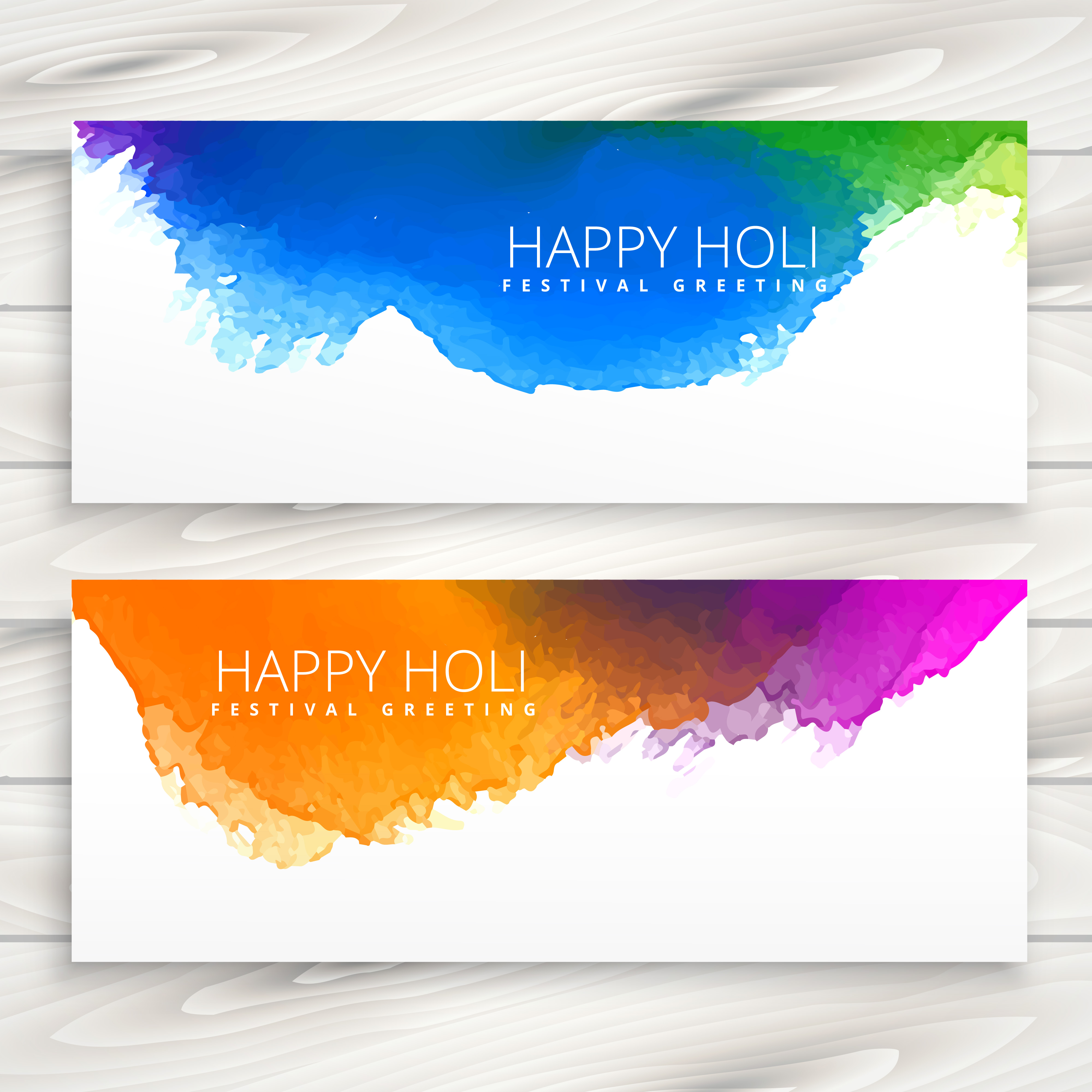 gujiya with holi banner