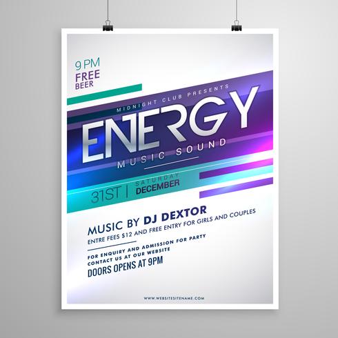 free flyer template design
