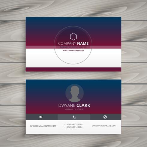 clean visit card template vector design illustration download free visit card