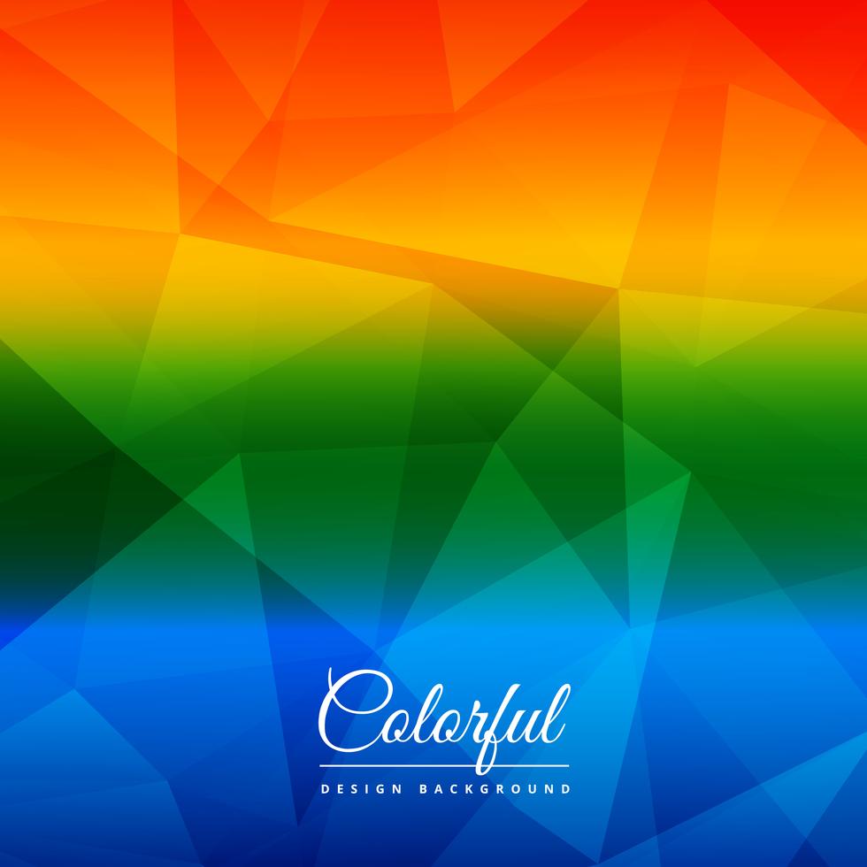 colorful abstract background poster vector design illustration