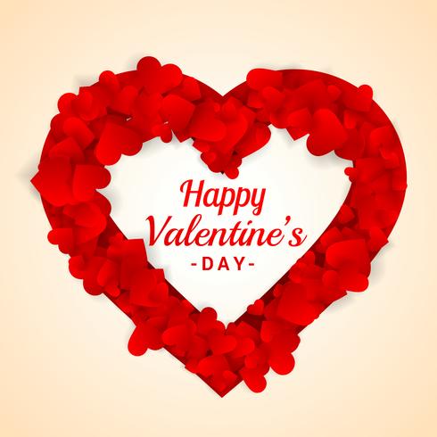 heart frame for valentines day vector design illustration