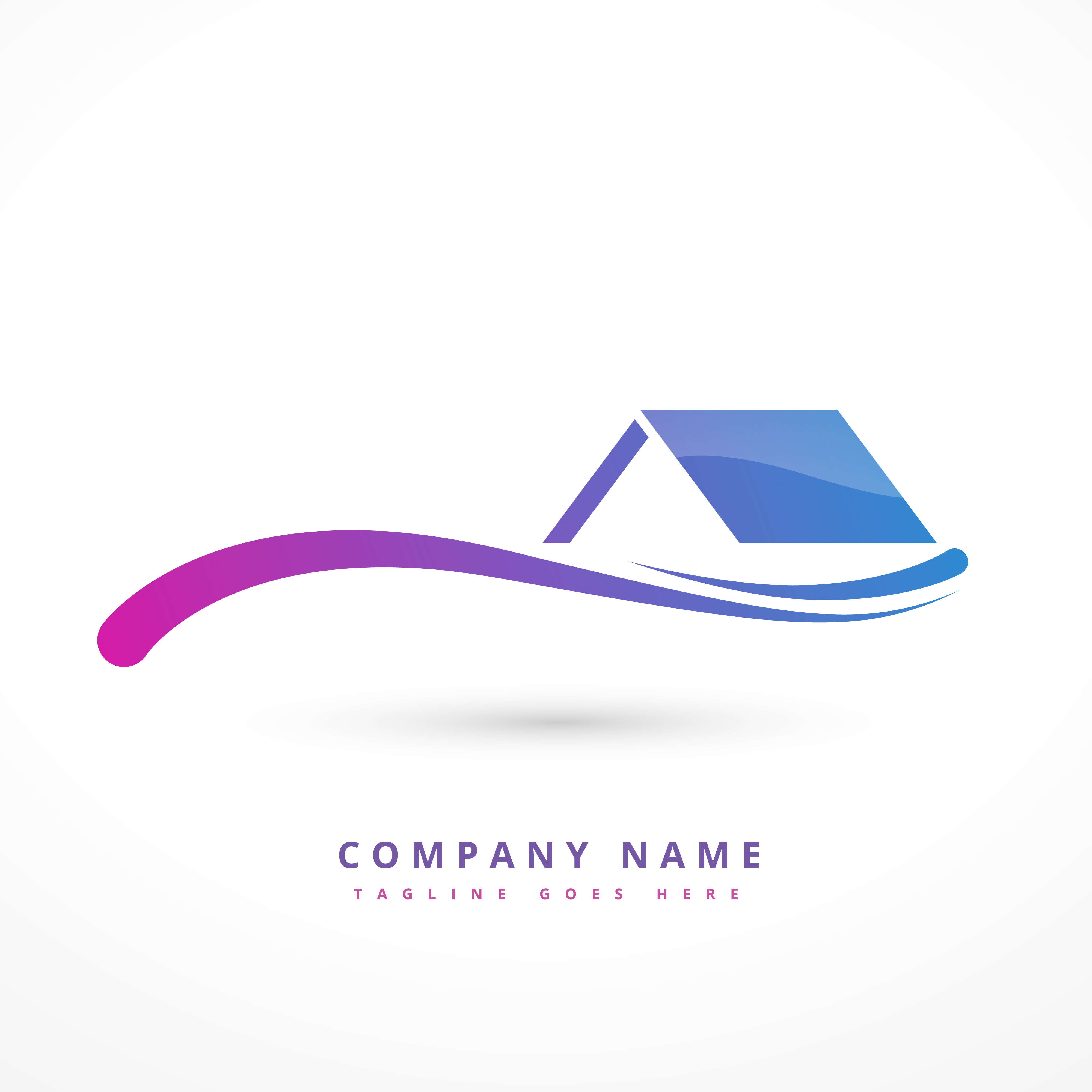 house or home company logo design illustration - Download Free Vector