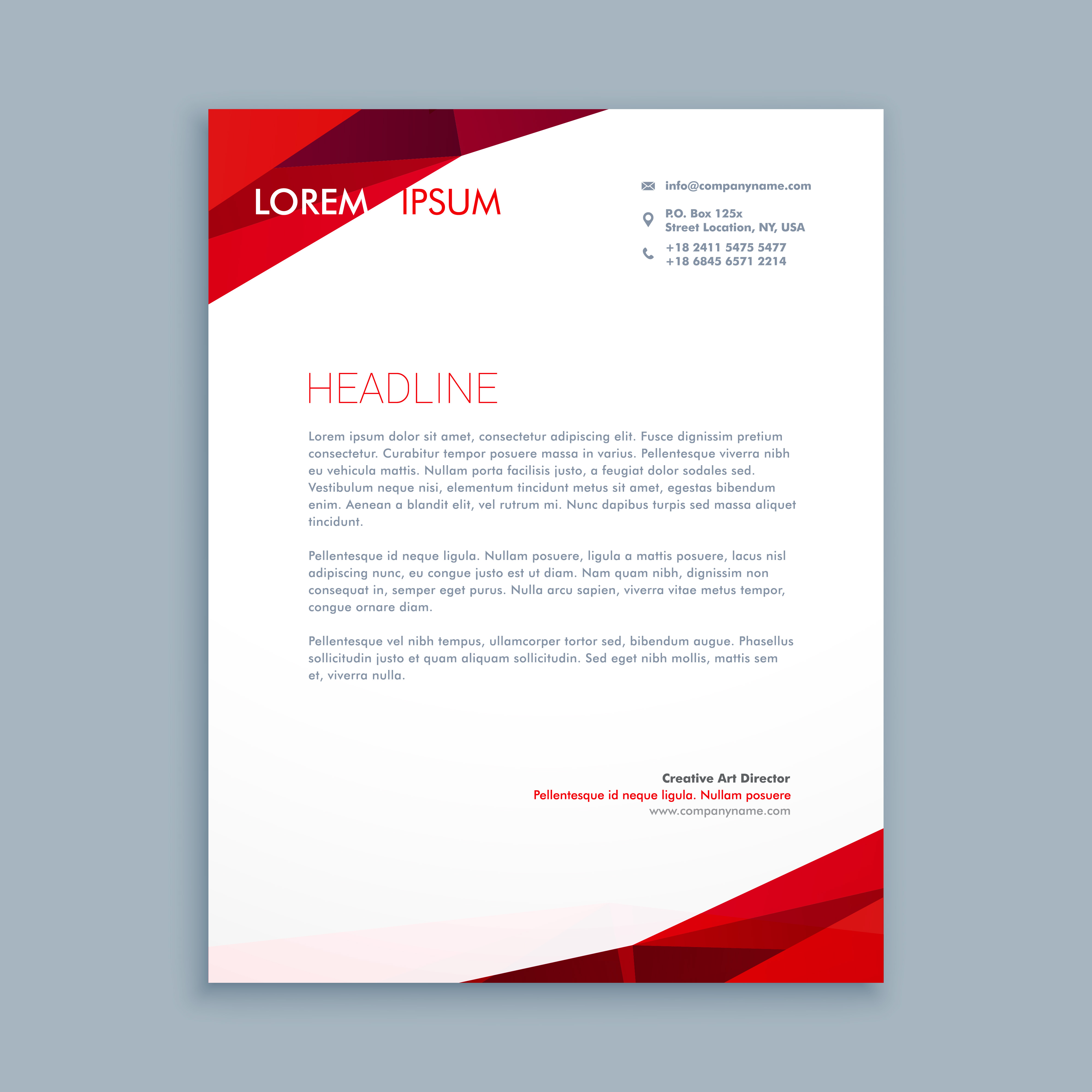 Letterhead Examples Business Letter Database Letter Template Collection 