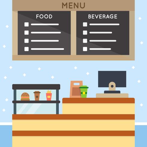 Unique Food Court Vectors