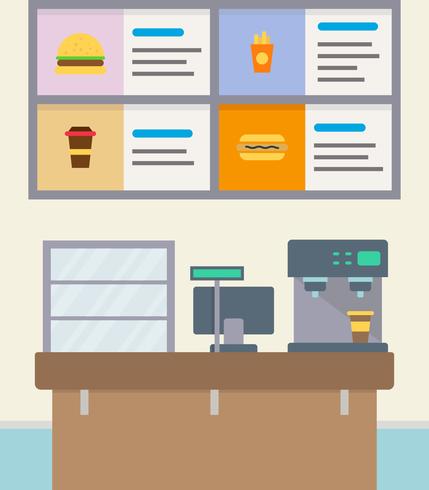 Unique Food Court Vectors