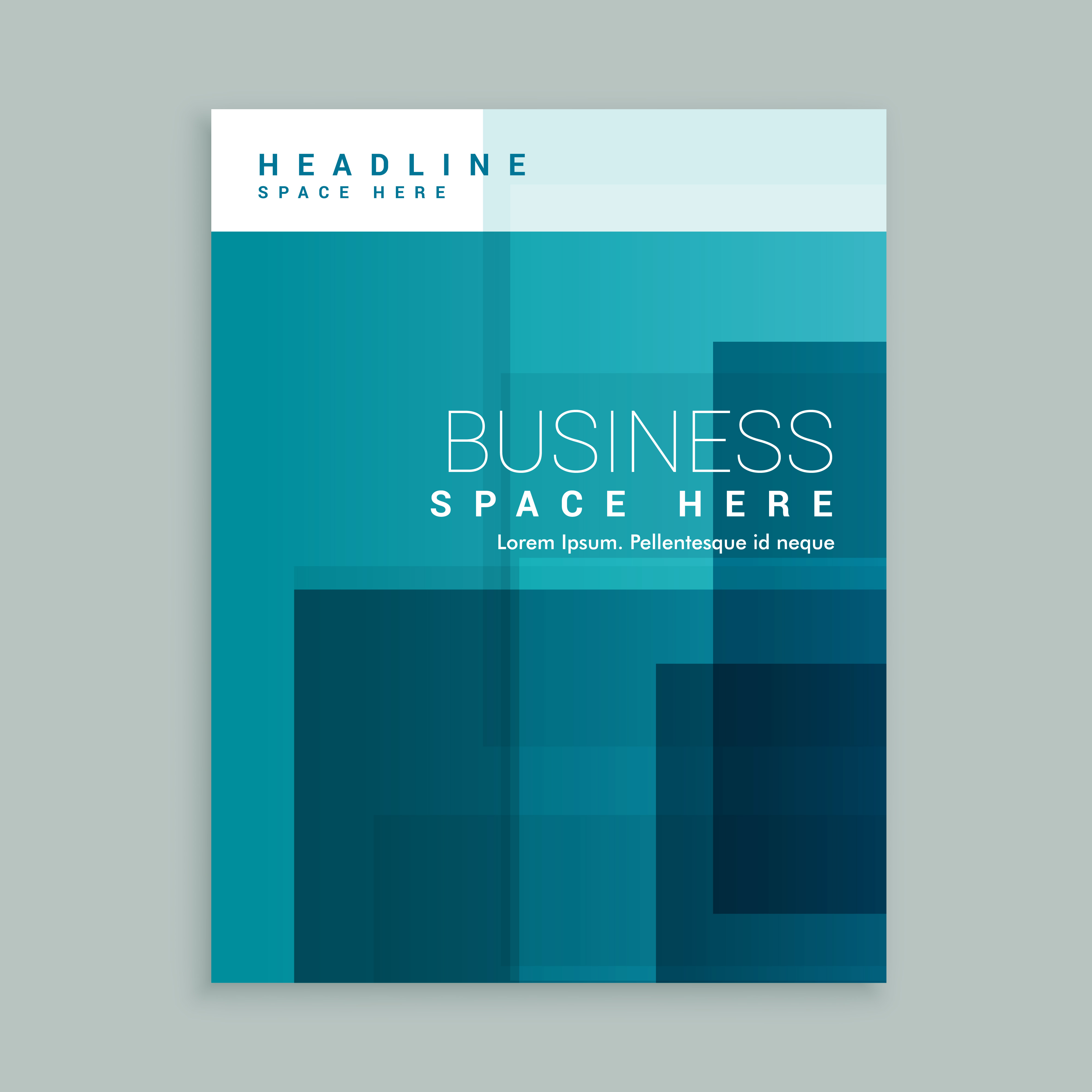 business plan cover page template free download