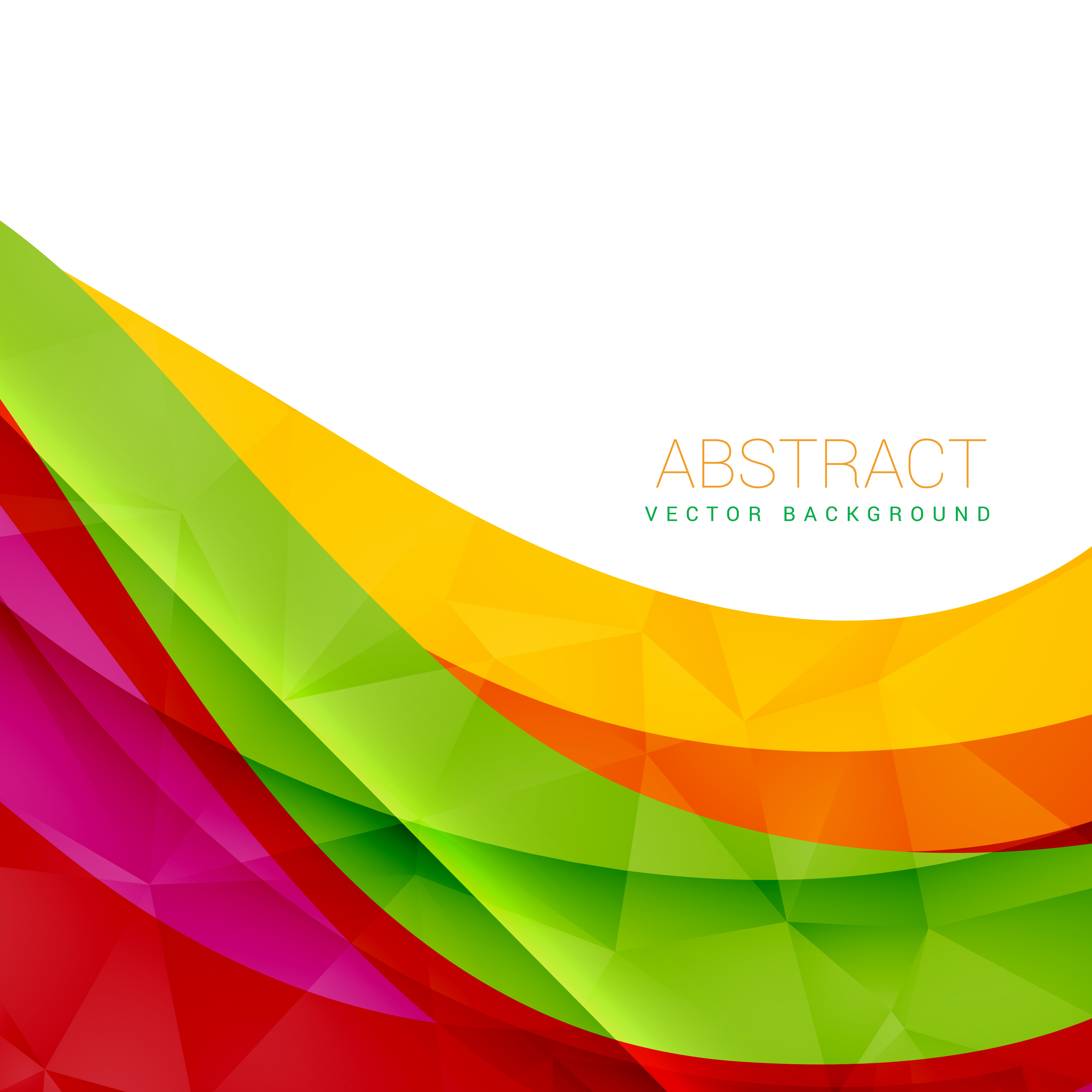abstract colorful wave vector illustration