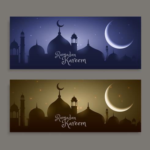 Holy festival ramadan kareem banners - Download Free 