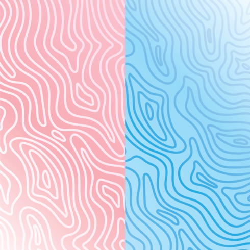 Pink and Blue Woodgrain vector