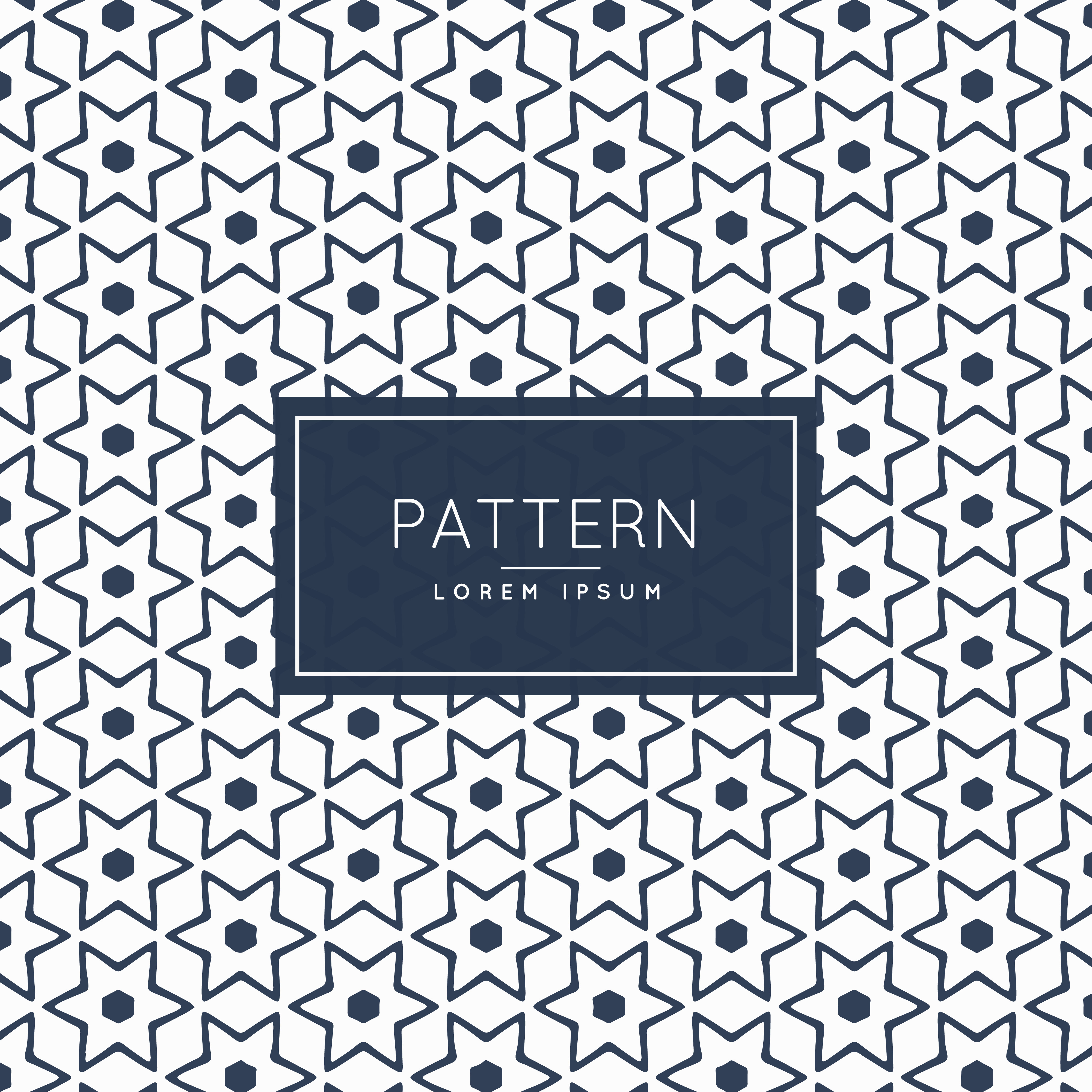 geometric star shape abstract pattern Download Free Vector Art, Stock